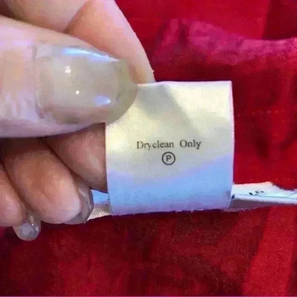 🌈 6/$60, Coldwater Creek Organza, Button Up, Long Sleeve, Sheer Blouse, 2X - Picture 5 of 6